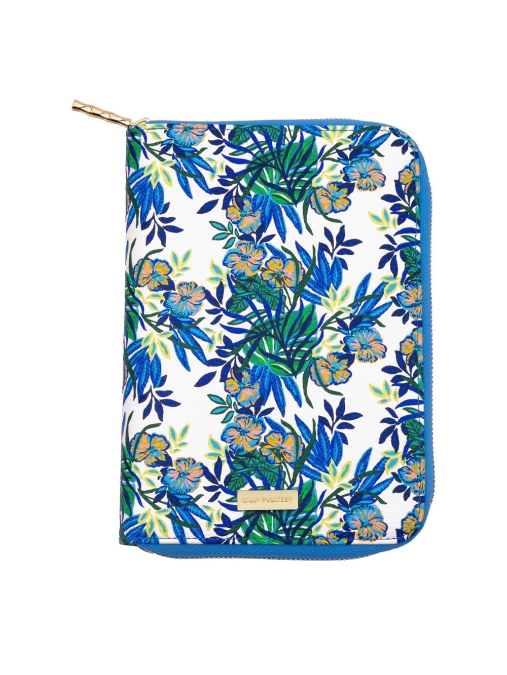 Lilly Pulitzer jewelry folio travel case bag pouch zippered